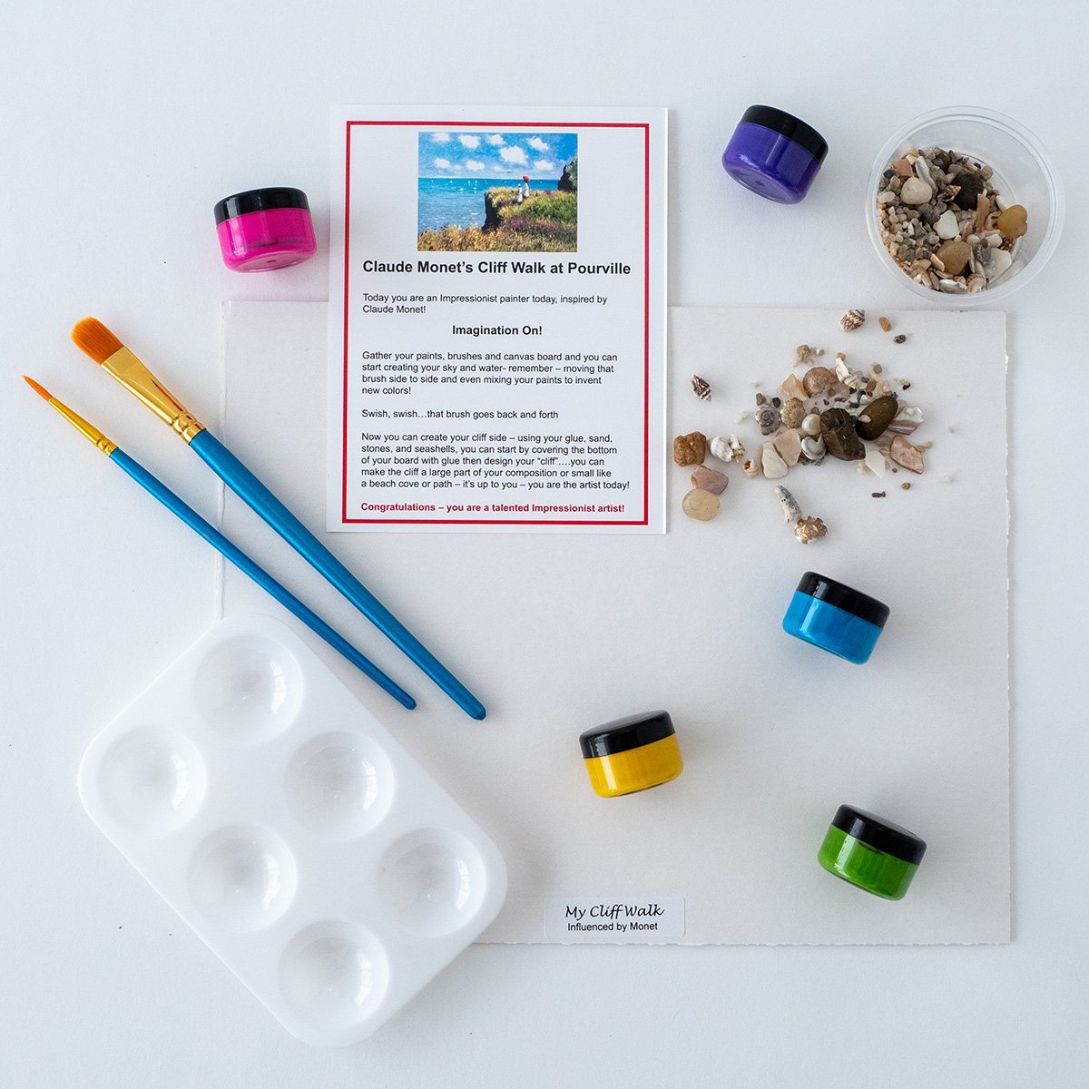 Seaside with the Impressionists Painting Kit