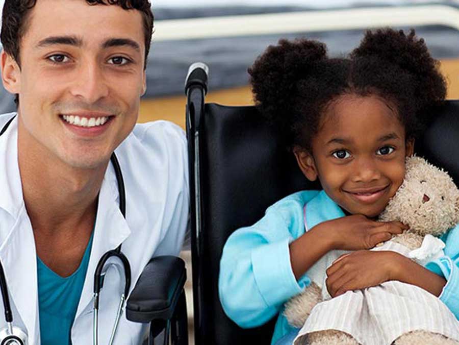 Pediatric Child and Doctor